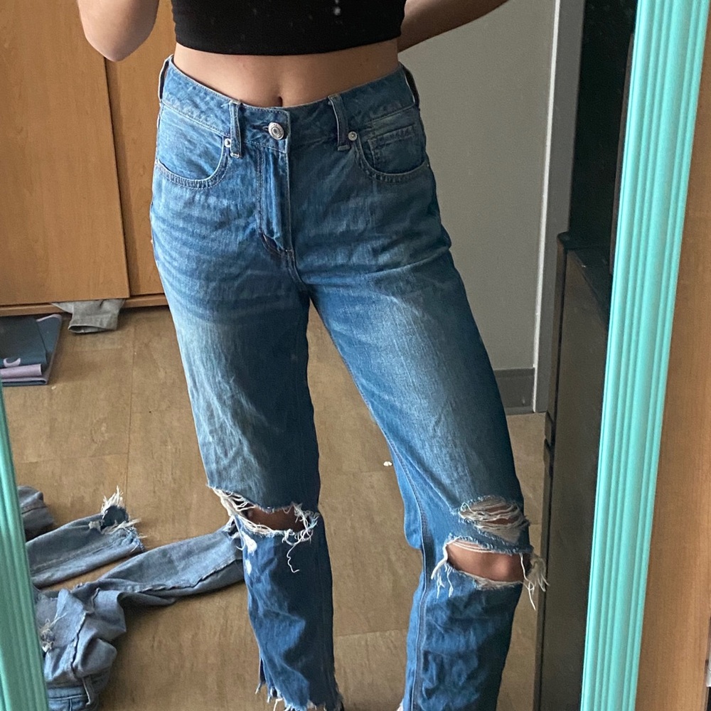 American eagle boyfriend jeans